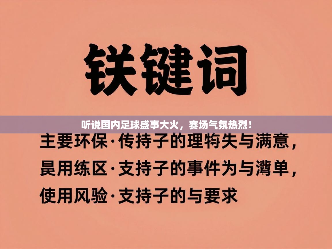听说国内足球盛事大火,赛场气氛热烈! 第2张